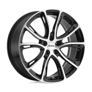 Petrol Wheels – P5A – Black – 17″x7.5″ 35mm – Summer Wheels – 1775P5A355100B72